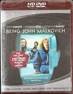 Being John Malkovich (HD-DVD, 2007) Only For HD-DVD Players New Sealed Movie - Image 1 of 2