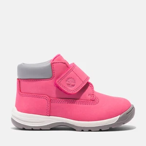 Kid's Timberland *Timber Tykes Hook& Loop Boot* Pink Nubuck Size 9 M - Picture 1 of 7