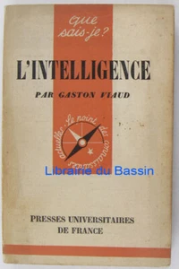 L'intelligence son évolution et ses formes Gaston Viaud 1951 - Picture 1 of 1