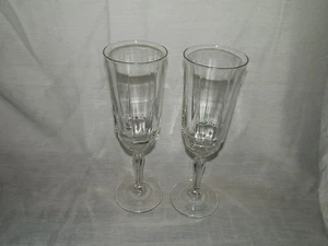 Cristal D'Arques,Meridien,Luminary,Glass,Original,Champagne,Flutes - (2) - Picture 1 of 5