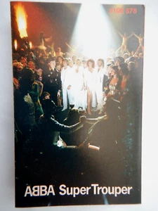 ABBA - SUPER TROUPER - CASSETTE - Picture 1 of 4
