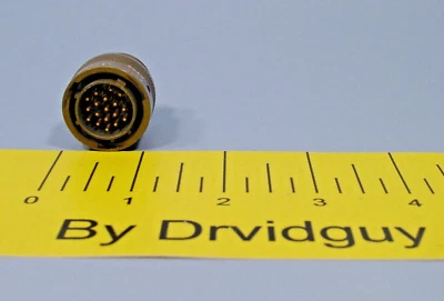 Amphenol BT06A-14-18P Circular Connector Plug; Male; 18-Pin; Solder Cup B - Image 1 of 4