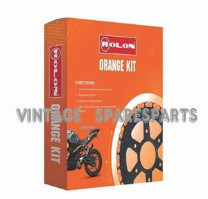 Fit for Bajaj Pulsar RS 200 Chain And Sprocket Kit - Picture 1 of 6