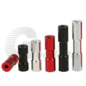 M4 Aluminum Female to Female Standoff Spacers Round Threaded Connector Long Nuts - Picture 1 of 5