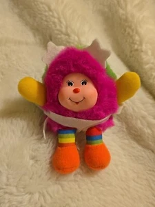 RARE Vintage Mattel Hallmark Pink Green Sprite Rainbow Brite 1983 Stuffed Plush! - Picture 1 of 4