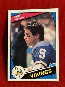 Tommy Kramer Minnesota Vikings QB Topps 1984 #293 - Picture 1 of 2