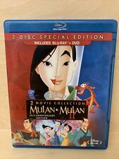 Mulan/Mulan II - 2 Pack (Blu-ray, 2013, Canadian Bilingual) BLU RAY ONLY