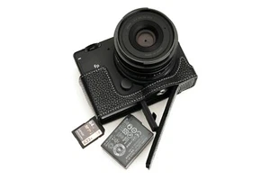 Handmade Genuine Leather Half Camera Case Bag Cover for Sigma fp fpl Five Colors - Picture 1 of 47