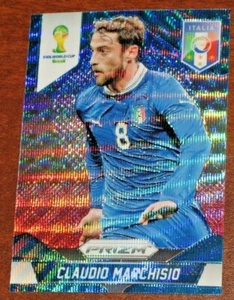 2014 Prizm World Cup Claudio Marchisio Blue White Red Wave BWR Italy - Picture 1 of 2