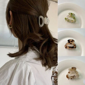 Acetate Hair Clip Hair Accessories Fashion Claw Clips Barrettes Crab Hairpins - Picture 1 of 19