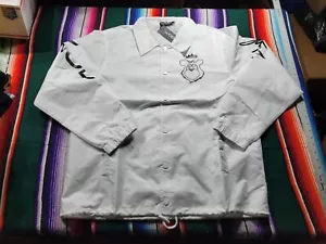 King Saladeen Coach Graffiti Canvas Jacket WOD World Of Dance Size XL - Picture 1 of 12
