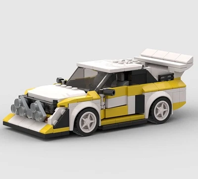 Lego Audi Quattro S1 Rally Car Grupo B 326 piezas coche de ladrillo de construcción personalizado sin usar, en caja Foto 1 de 4