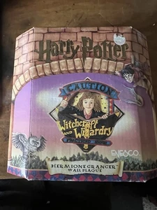 Vintage  Harry Potter Wall Plaque HERMIONE GRANGER WITCHCRAFT  BY ENESCO - Picture 1 of 7