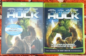 The Incredible Hulk Blu-ray w/ Lenticular Slipcover - Picture 1 of 6