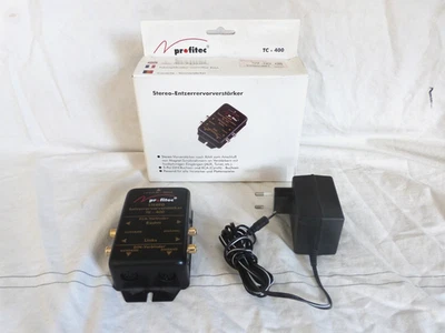 Profitec TC-400 Preamplificatore Phono, Pre-Amplifier Kit Equalizzazione RIAA, Nuovo & Confezione Originale - Immagine 1 di 4