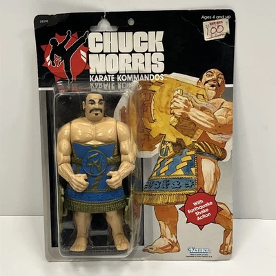 Vintage Chuck Norris Karate Kommandos TABE 1986 Kenner Action Figure NEW - Image 1 of 4
