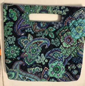 Vintage Vera Bradley Blue Rapsody Knitting Tote - Picture 1 of 5
