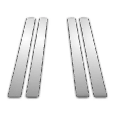 Borde de poste de pilar cromado de 4 piezas para 06-16 KIA Rondo Foto 1 de 4