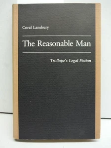 The Reasonable Man: Trollope's Legal Fiction (Princeton Legacy Library, 666) - Imagen 1 de 2