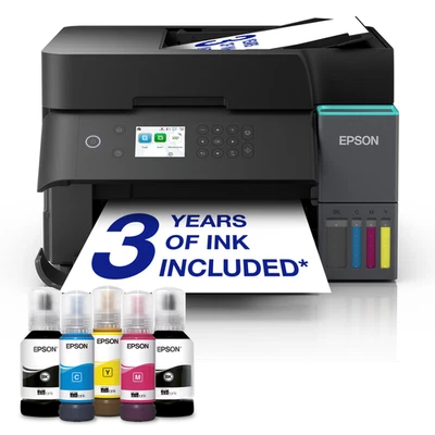 Epson EcoTank ET-3950 +INK all-in-one A4 Multifunction Wi-Fi w/Double-sided ADF - Image 1 of 4