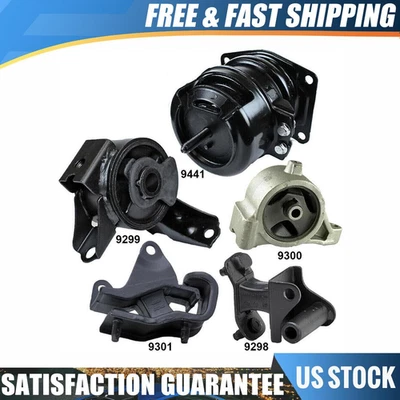 Juego de 5 soportes de motor y transmisión para Honda Pilot, Acura MDX 3,5 L Foto 1 de 4