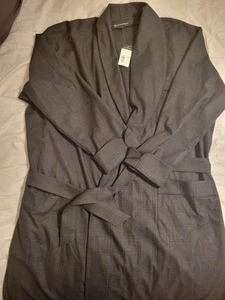 Hart Schaffner Marx Men's Charcoal Robe Large/XL - Picture 1 of 4