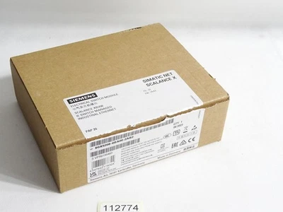 Siemens Scalance XB208 Ethernet Switch 6GK5208-0BA00-2AB2 / Neu OVP - Bild 1 von 4