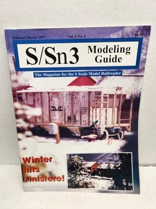 Vintage February/March 1997 S/Sn3 Modeling Guide Model Railroad Magazine - Picture 1 of 6