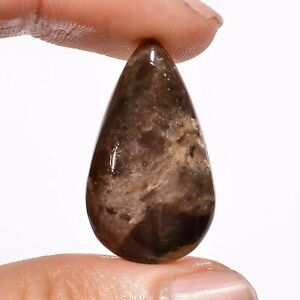 21.5 Cts Natural Ocean Jasper Gemstone Pear Shape Cabochon For Jewelry Making