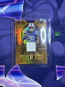 2023 Panini Gold Standard Jonathan Taylor Gold Rush Patch #/299