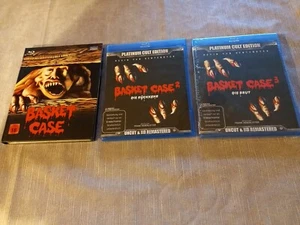 BASKET CASE 1-3 ; Blurays FSK 18 / UNCUT, BLURAYs / UNCUT !!!! . - Bild 1 von 11