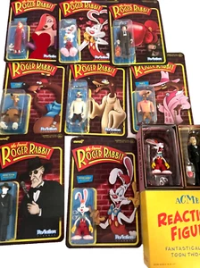 Roger Rabbit Brand New Lot 10 Super 7 Roger Rabbit Action Figures Excellent - Bild 1 von 19