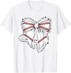 That'S My Grandson Out There Baseball Grandma Mothers Day T-Shirt S-5XL - Picture 1 of 7