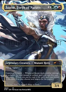 Storm, Force Of Nature Style Card For EDH and Playtest - Picture 1 of 3