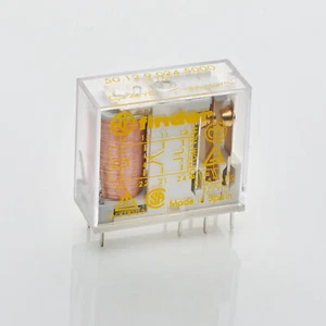 1x Finder 50.12.9.024.5000 24VDC 24V Relais mit Goldkontakten / Gold Plated - Picture 1 of 4