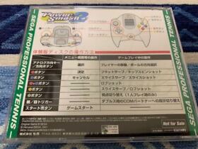 Dc Trial Version Software Power Smash 2 Novelty Sega Dreamcast Virtua Tennis