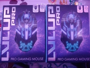 Vivitar LVLUP Pro Gaming Mouse with DPI Switch RBG Backlight Lessen Hand Fatigue - Picture 1 of 24