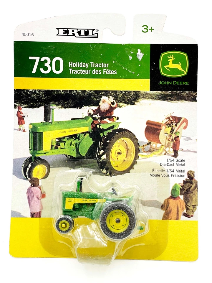 1/64 John Deere 730 2Wd Narrow Front Holiday Tractor - Image 1 of 1