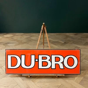 Seltenes Du-Bro Kunststoff Werbeschild perfekt für Haus oder Bar Dekor - Bild 1 von 2