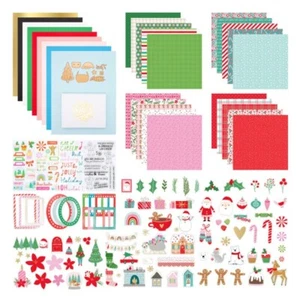 SPELLBINDERS Card Kit of the Month Oh What Fun Club Excl OCT22 Christmas - Picture 1 of 1