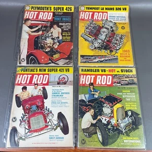 Vintage Hot Rod Magazin 1963 Posten von 11 *KEIN August* Jan-Dez Muscle Cars Custom Drag - Bild 1 von 9