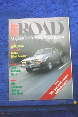 Off Road (X) 4/81 AMC SX/4 Delta Mini Cruiser Suzuki Land Rover Toyota Maico - Immagine 1 di 2