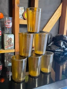 Set Vintage Stackable Plastic 6oz Cups Si Lite Chicago USA Restaurant Style - Picture 1 of 3