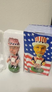 Raro cenno Zio Sam Political Bobblehead vintage - Foto 1 di 4