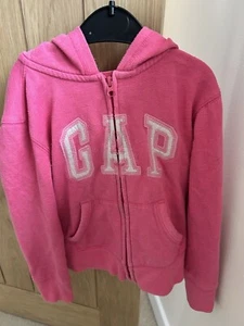 Gap Girls Pink Zip Up Hoodie - Picture 1 of 2