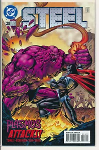 COMIC BOOK - DC COMICS STEEL #28 LUGLIO 1996 - Foto 1 di 1