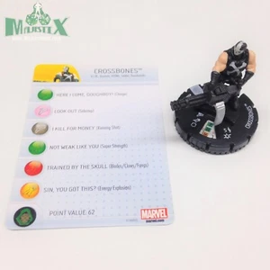 Heroclix Invincible Iron Man Set Crossbones #206 Gravity Feed Figura con tarjeta! - Imagen 1 de 1