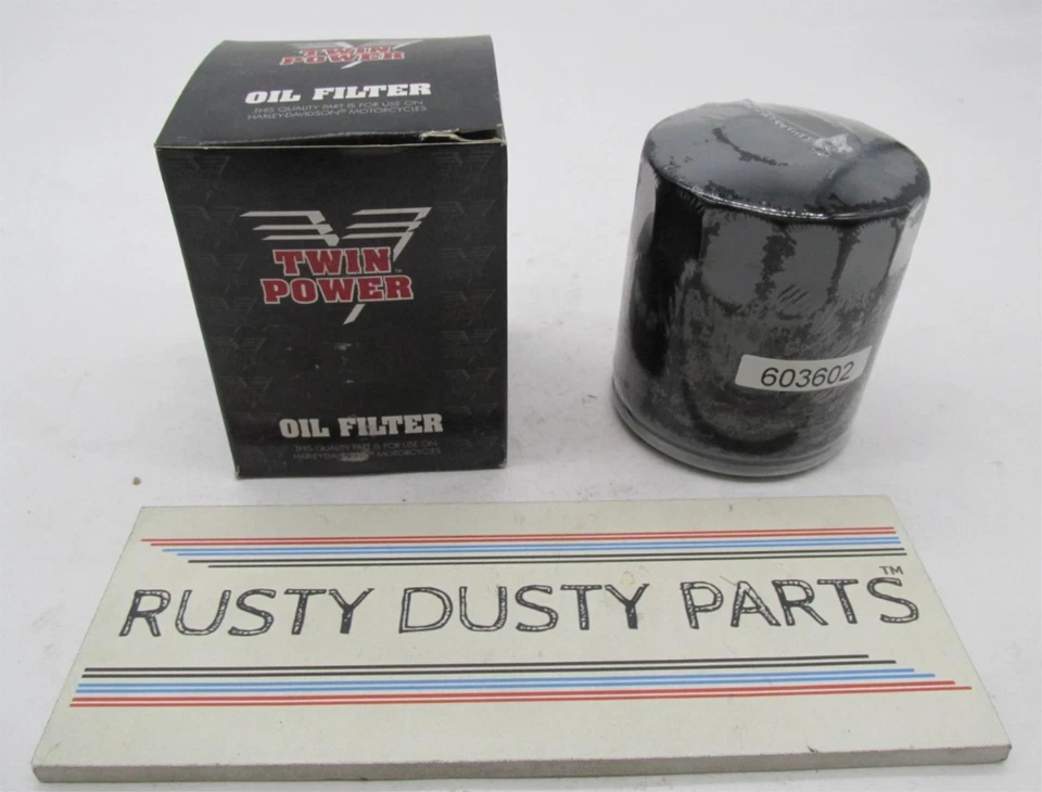 Filtro de aceite Harley Davidson Twin Power negro 603602 63791-99 Foto 1 de 4