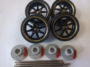WHEELS FOR REPAIRING FITS JADA JUST TRUCKS 1/24 SCALE 1969 CHEVY C-10 #20021BGLD - Picture 1 of 9