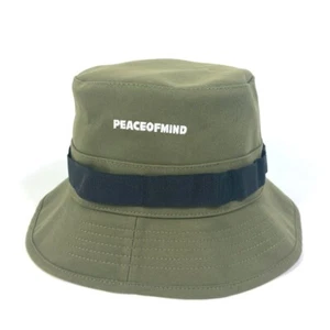 MONCLER G20913B00024 Grenoble embroidery bucket hat polyester khaki - Picture 1 of 12